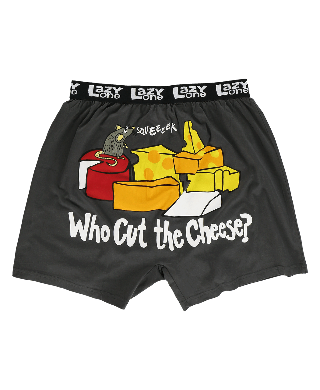 Who Cut The Cheese Men&#39;s Funny Boxer