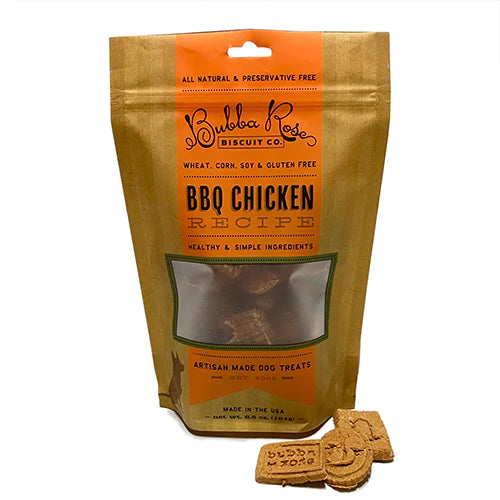 6.5oz. BBQ Chicken Dog Biscuit Bag
