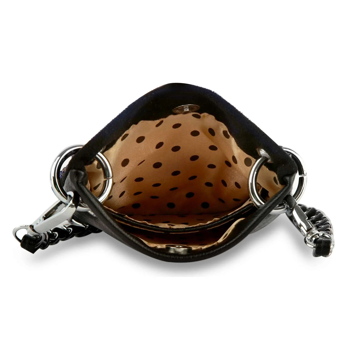 Striped Rhinestone Petite Crossbody Sling