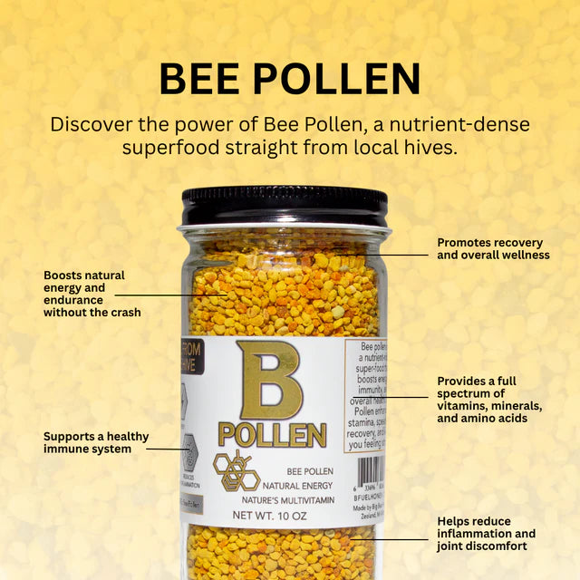 Bee Pollen Nature's Energy 10oz