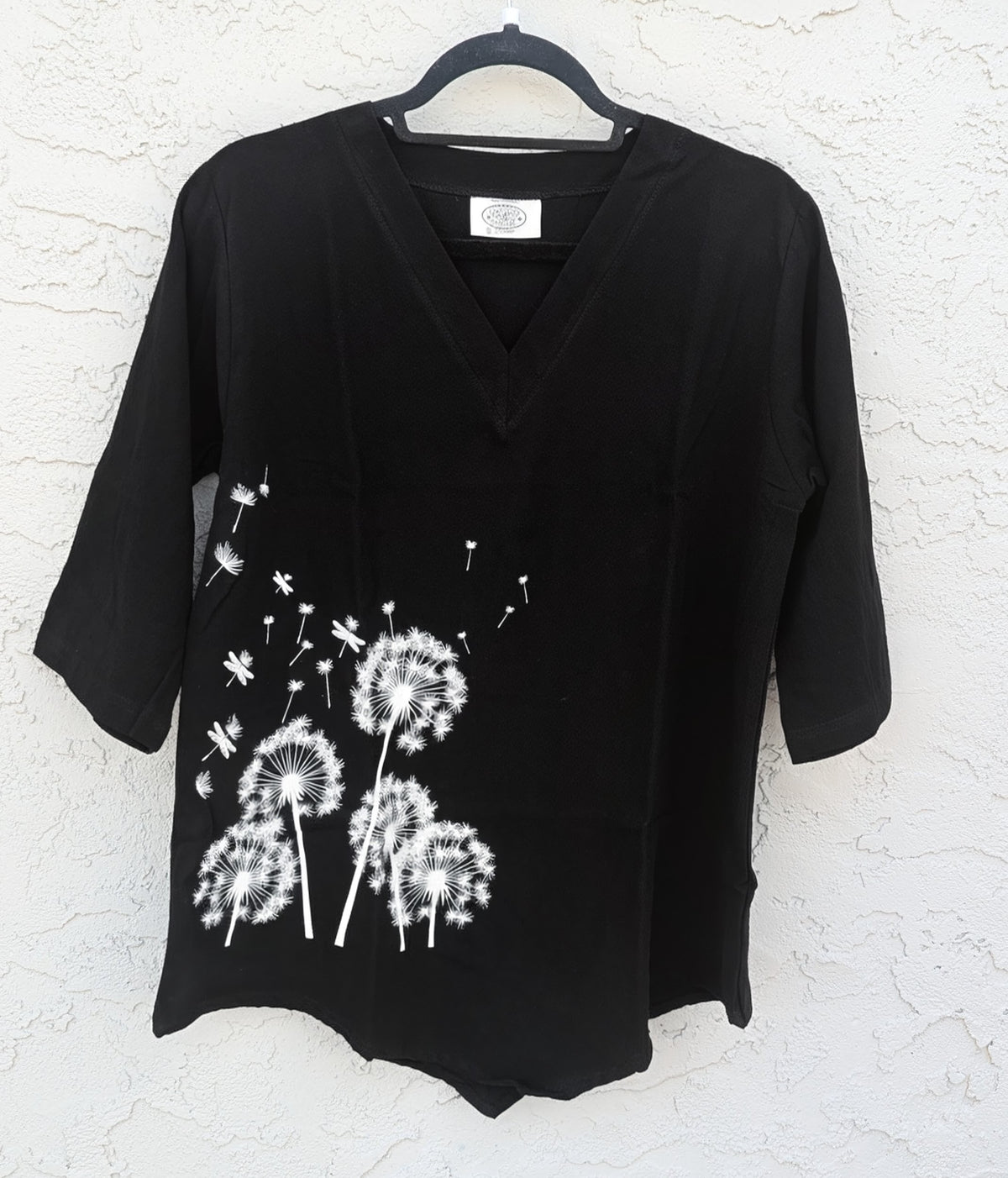 Dandelions on Black Top