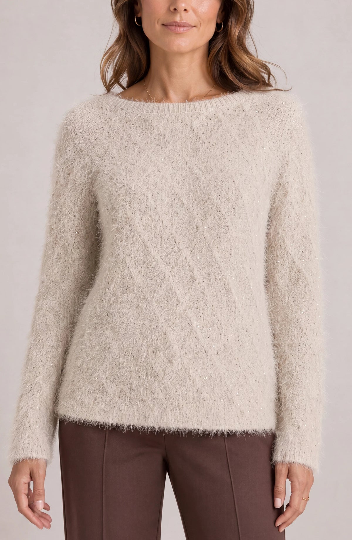 Long Sleeve Boatneck Sweater