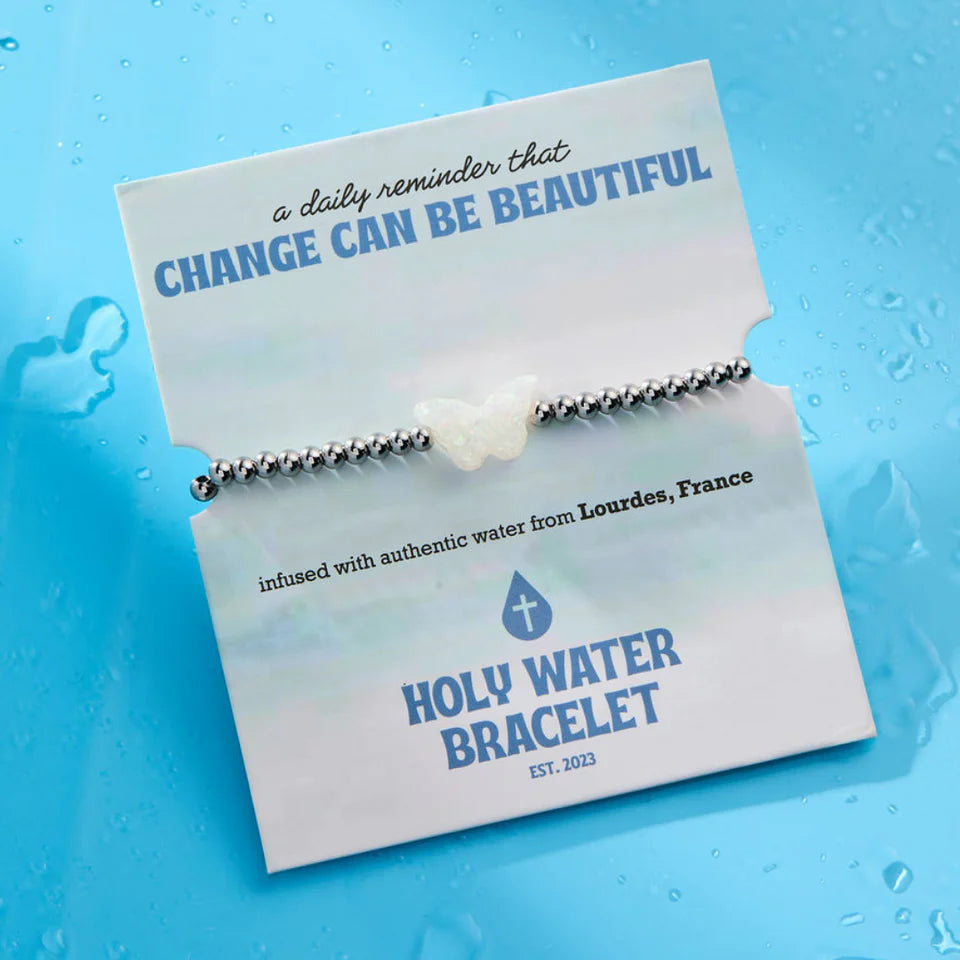 Butterfly Holy Water Bracelet