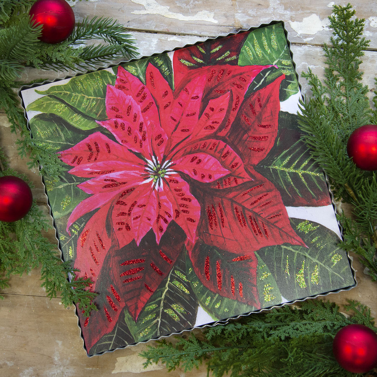 Gallery Art Brilliant Poinsetta RTC