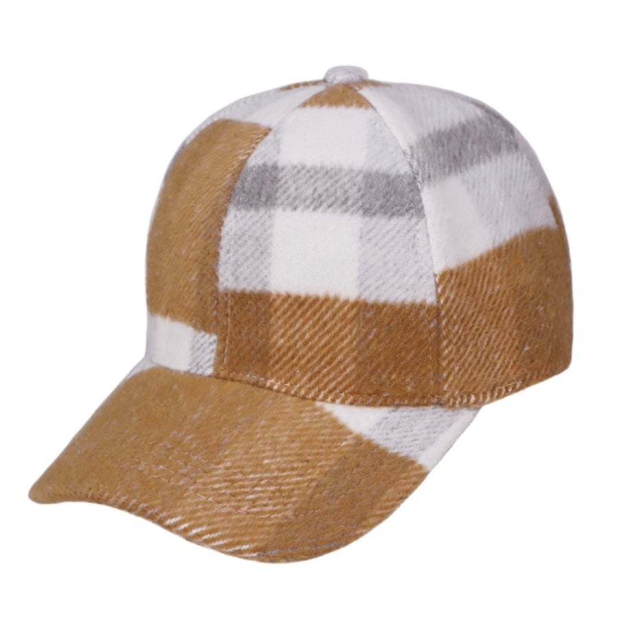 Shacket Plaid Baseball Cap