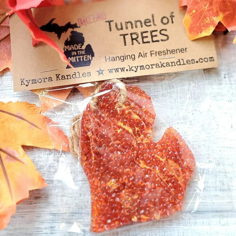 Tunnel of Trees Hanging Air Freshener