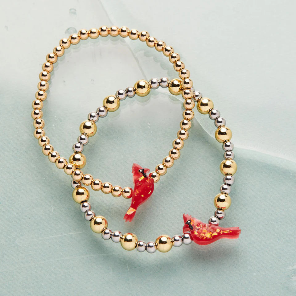 Cardinal Holy Water Bracelet
