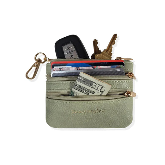 Save the Girls Clip &amp; Go Phone Strap w/ Zipper Pouch