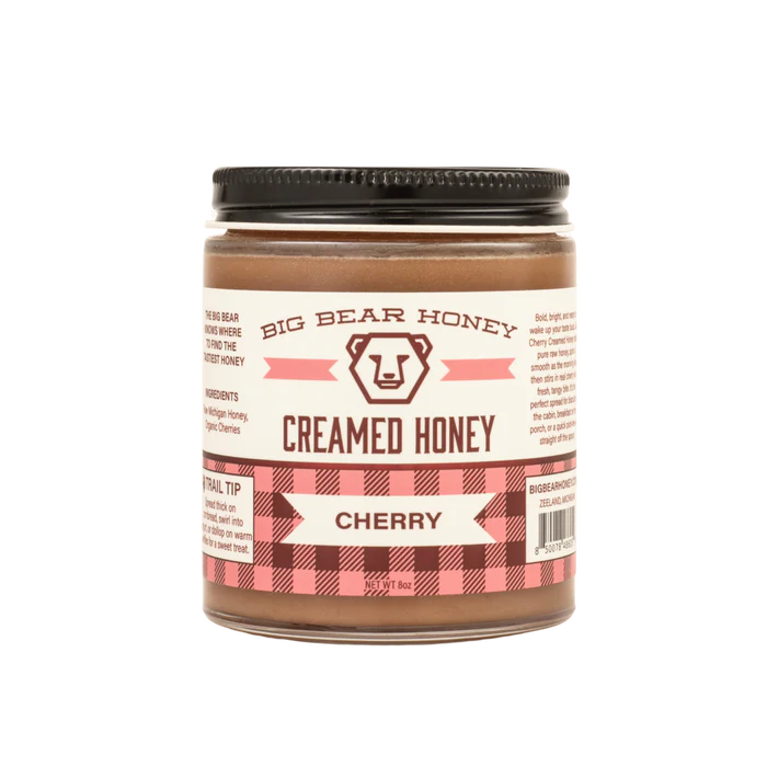 Cherry Creamed Honey 8oz Jar
