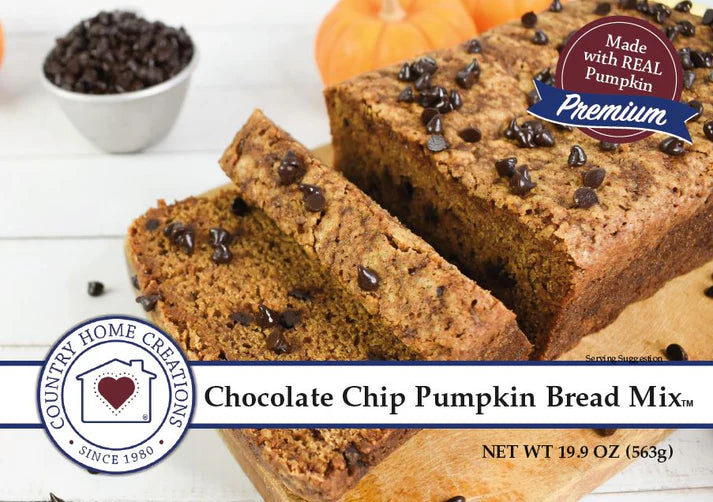 Chocolate Chip Pumpkin Bread Mix — Country Home Creations