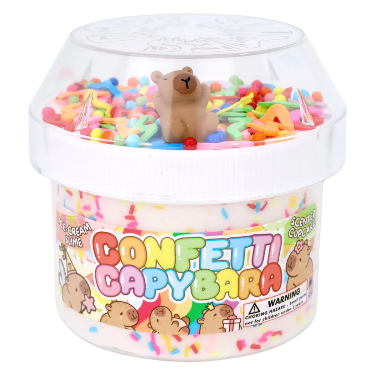 Confetti Capybara Slime