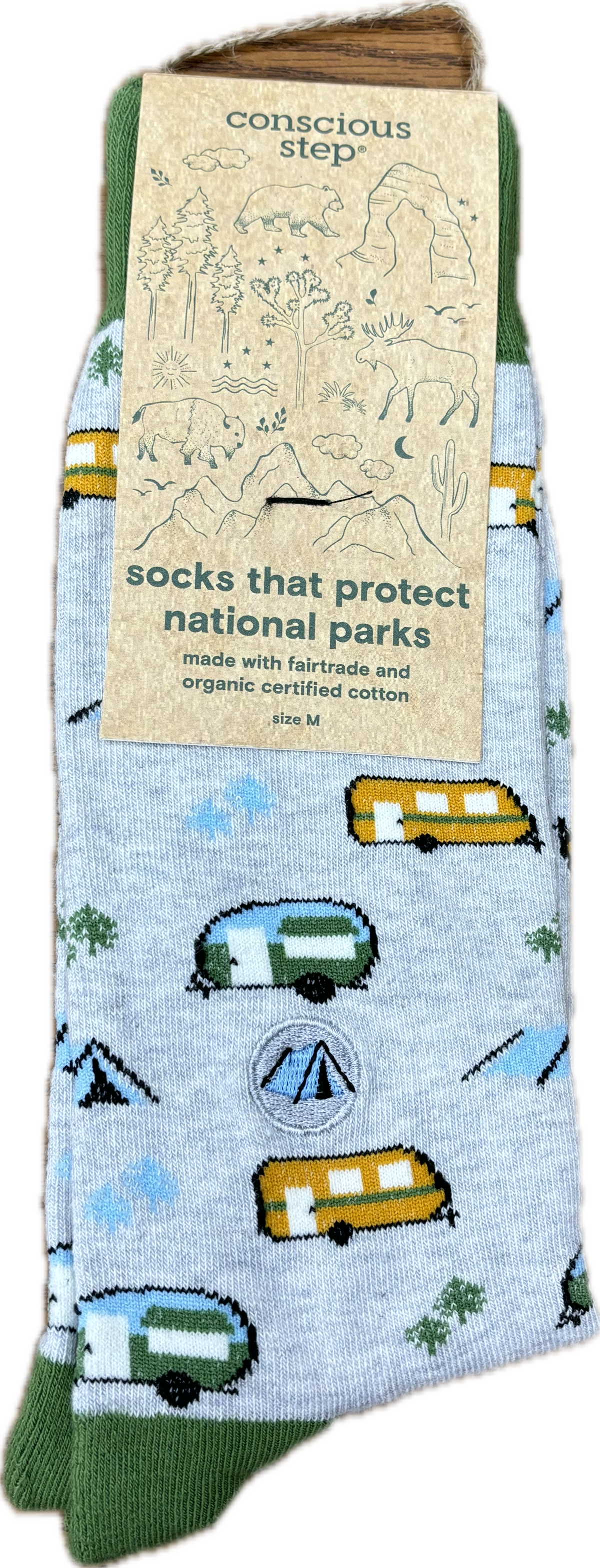 Campers - Socks That Protect National Parks