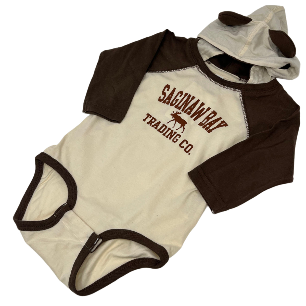Saginaw Bay Trading Co. Baby Bear Onesie