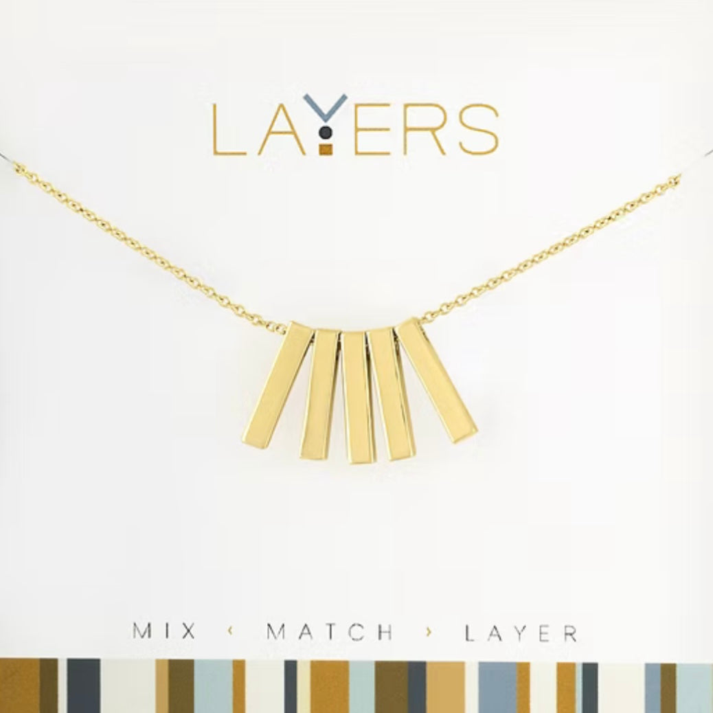 Gold Layers Necklace