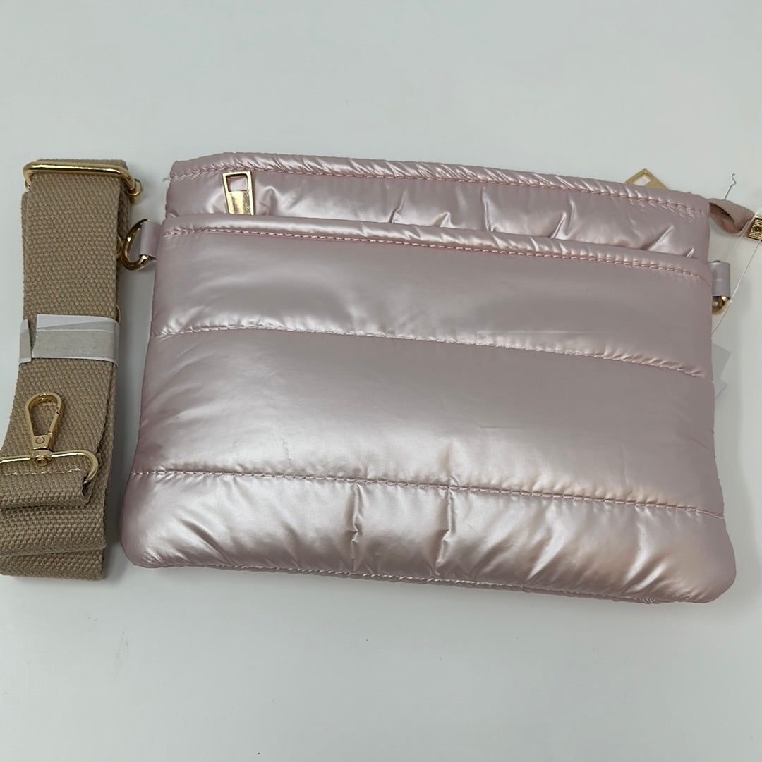 Glossy Padded Bag W/strap