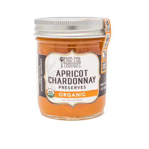 Organic Apricot Chardonnay Preserves