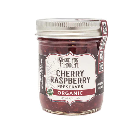 Organic Cherry Raspberry Preserves