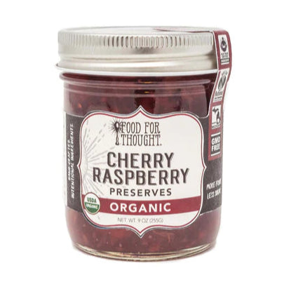 Organic Cherry Raspberry Preserves