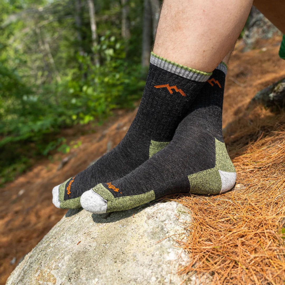 Men&#39;s Hiker Micro Crew Cushion Midweight Hiking Sock