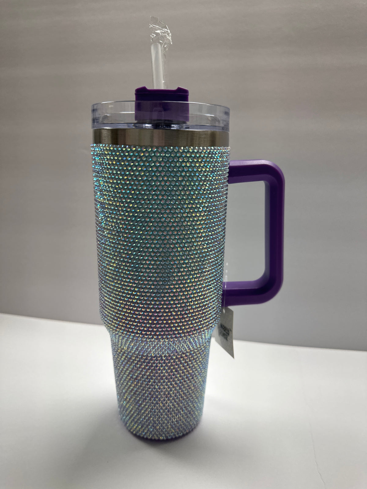 40oz. Ombré glitz tumbler