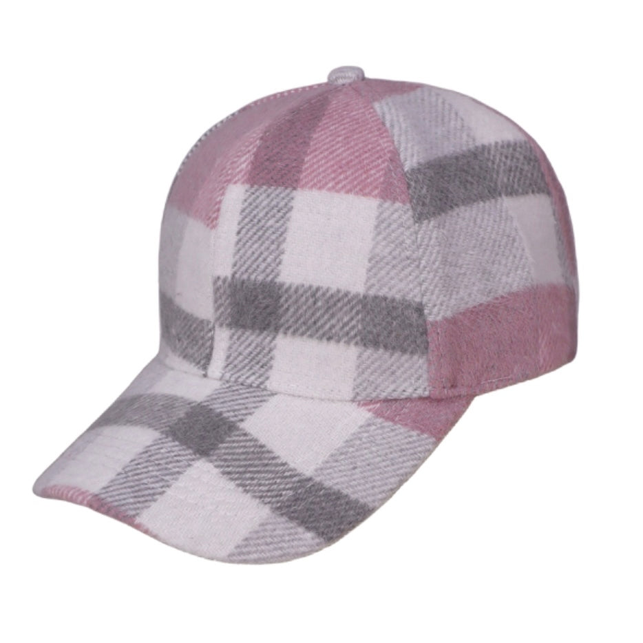 Shacket Plaid Baseball Cap