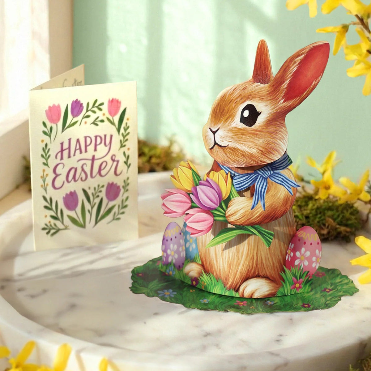 Mini Easter Pop-Up Greeting Card