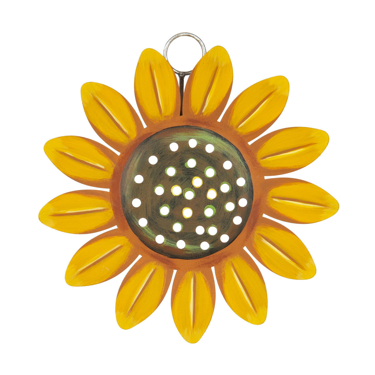 Sunflower Metal Charm RTC