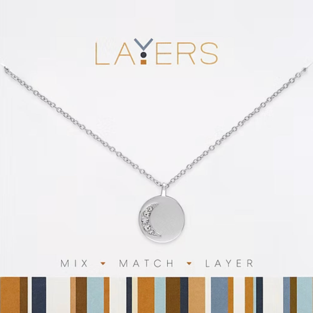 Silver Layers Necklace