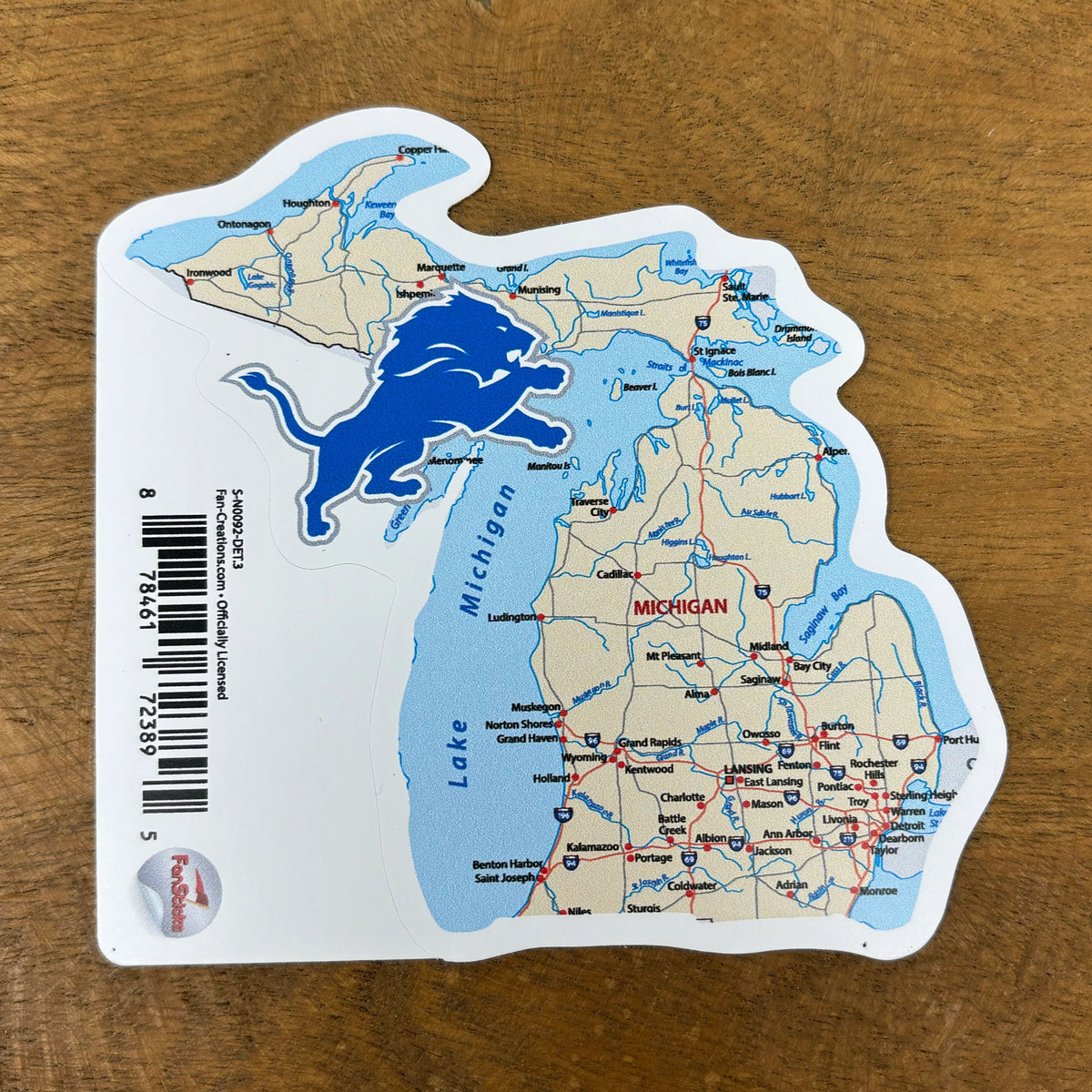 Detroit Lions Sticker
