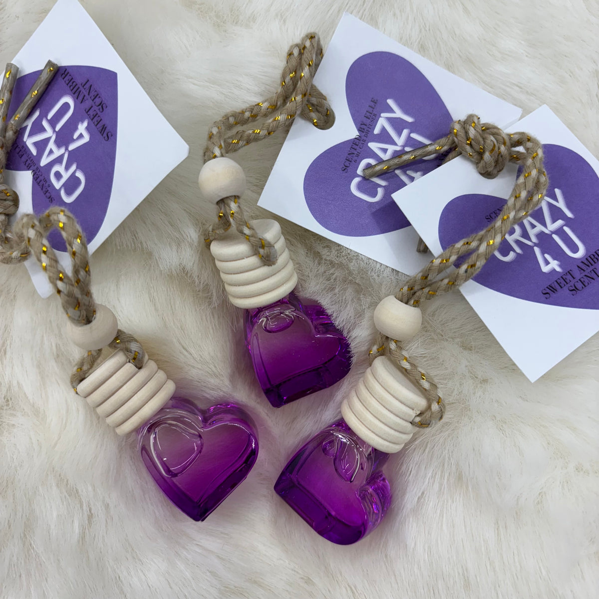 Crazy 4 U Sweet Amber Car Diffuser