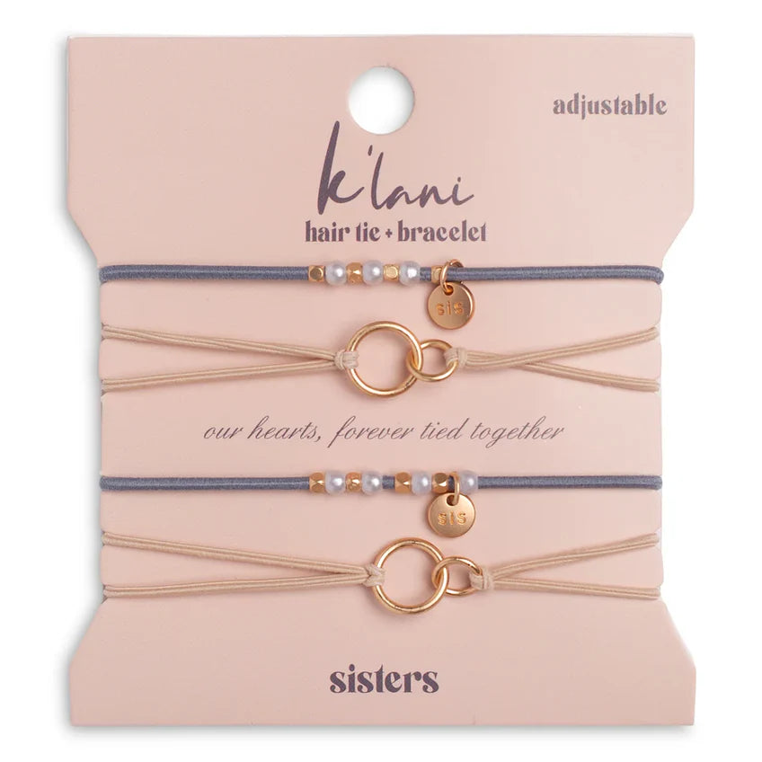Sisters: Adjustable Hair + Wrist Band