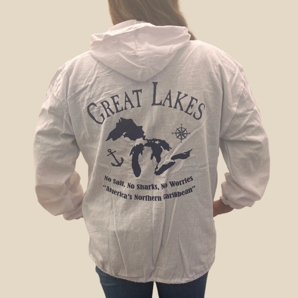 Great Lakes Zip Thin Hoodie