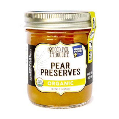 Organic Pear Preserves