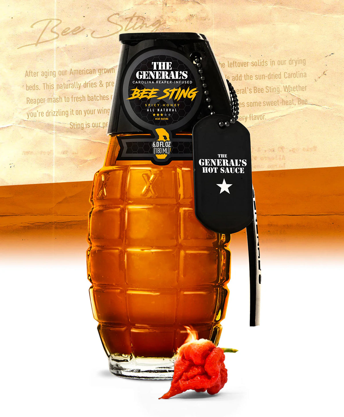 Bee Sting - the General&#39;s Hot Sauce