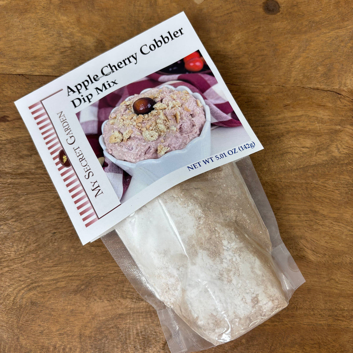 Apple Cherry Cobbler Dip Mix