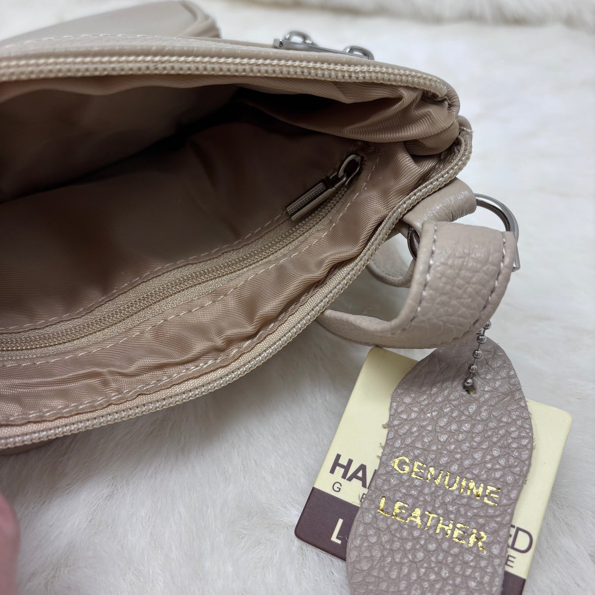 Leather Crossbody On the Go Bag