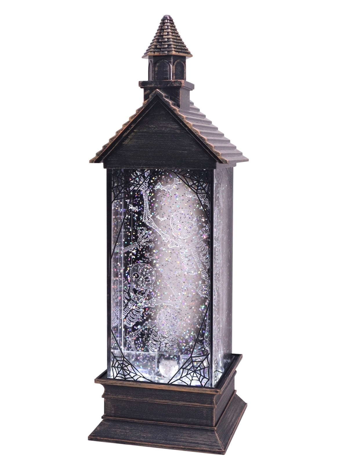 Halloween Glitter Lantern 12.25&quot;