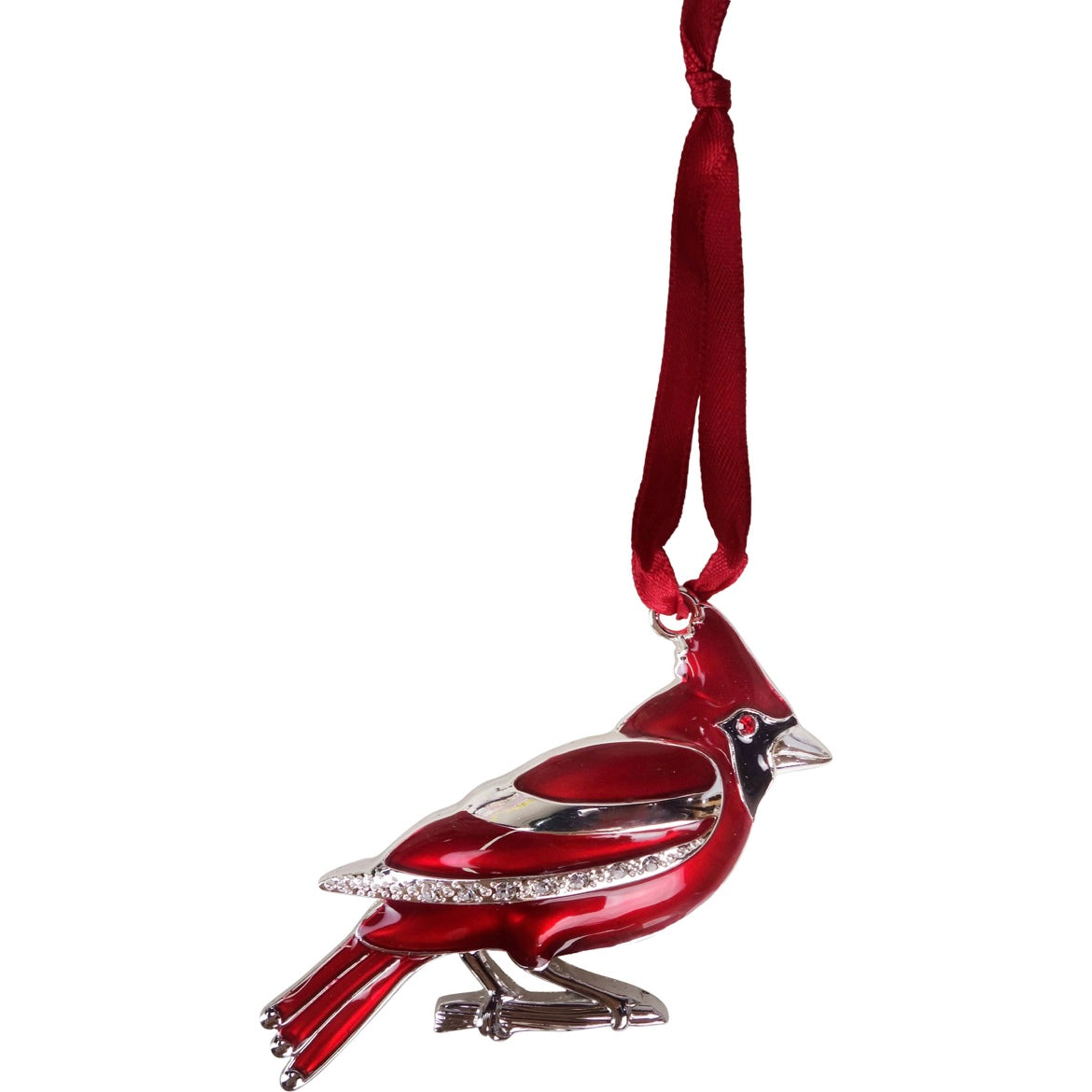 4&quot; Pewter Cardinal Ornament