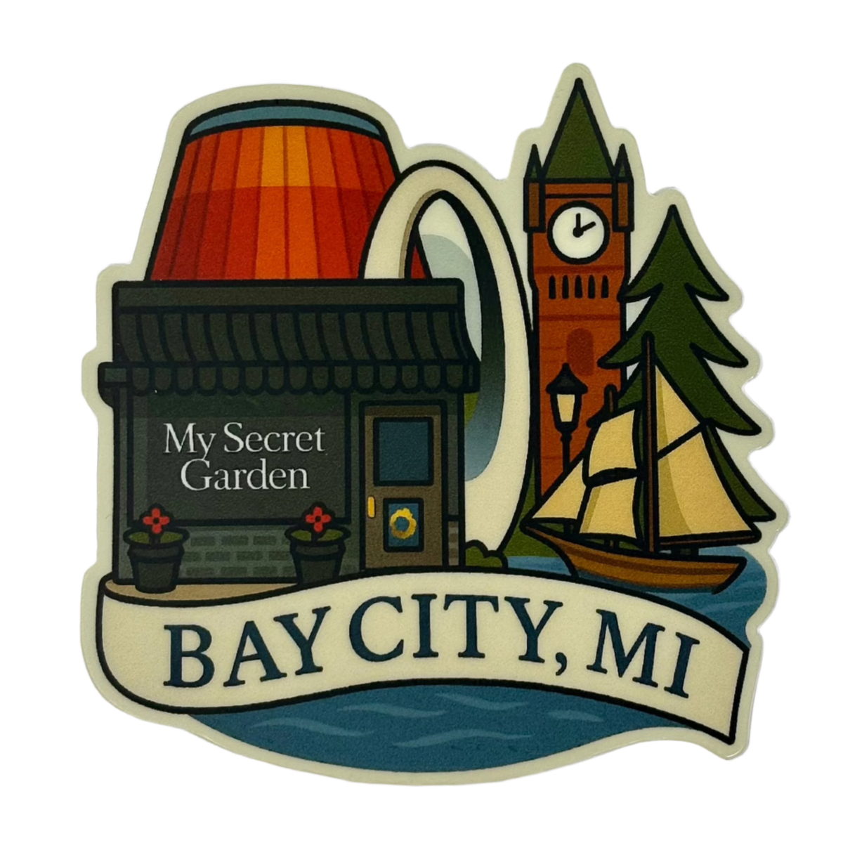 Bay City Sticker
