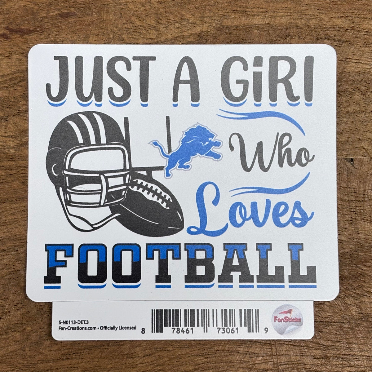 Detroit Lions Sticker
