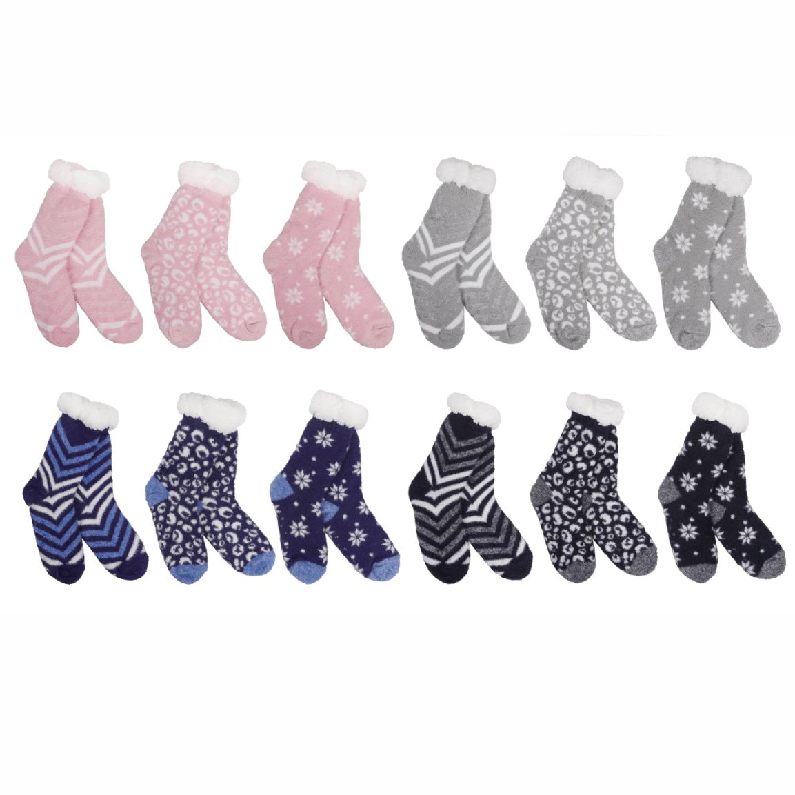 Cozy Soft 22nd Ave. Thermal Slipper Socks