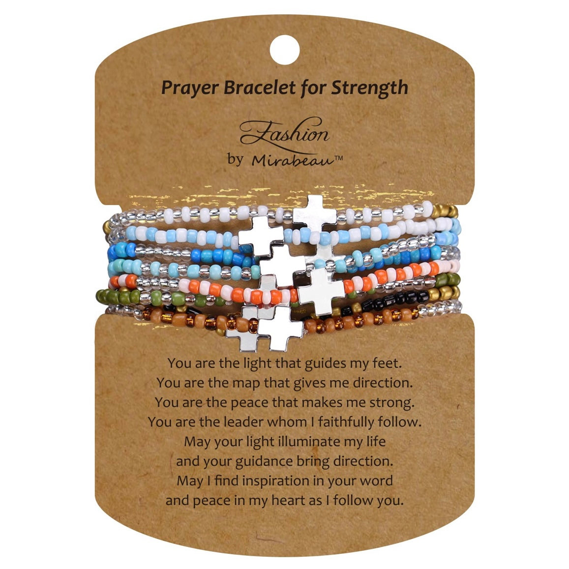 Set of 8 Prayer Bracelets Mirabeau