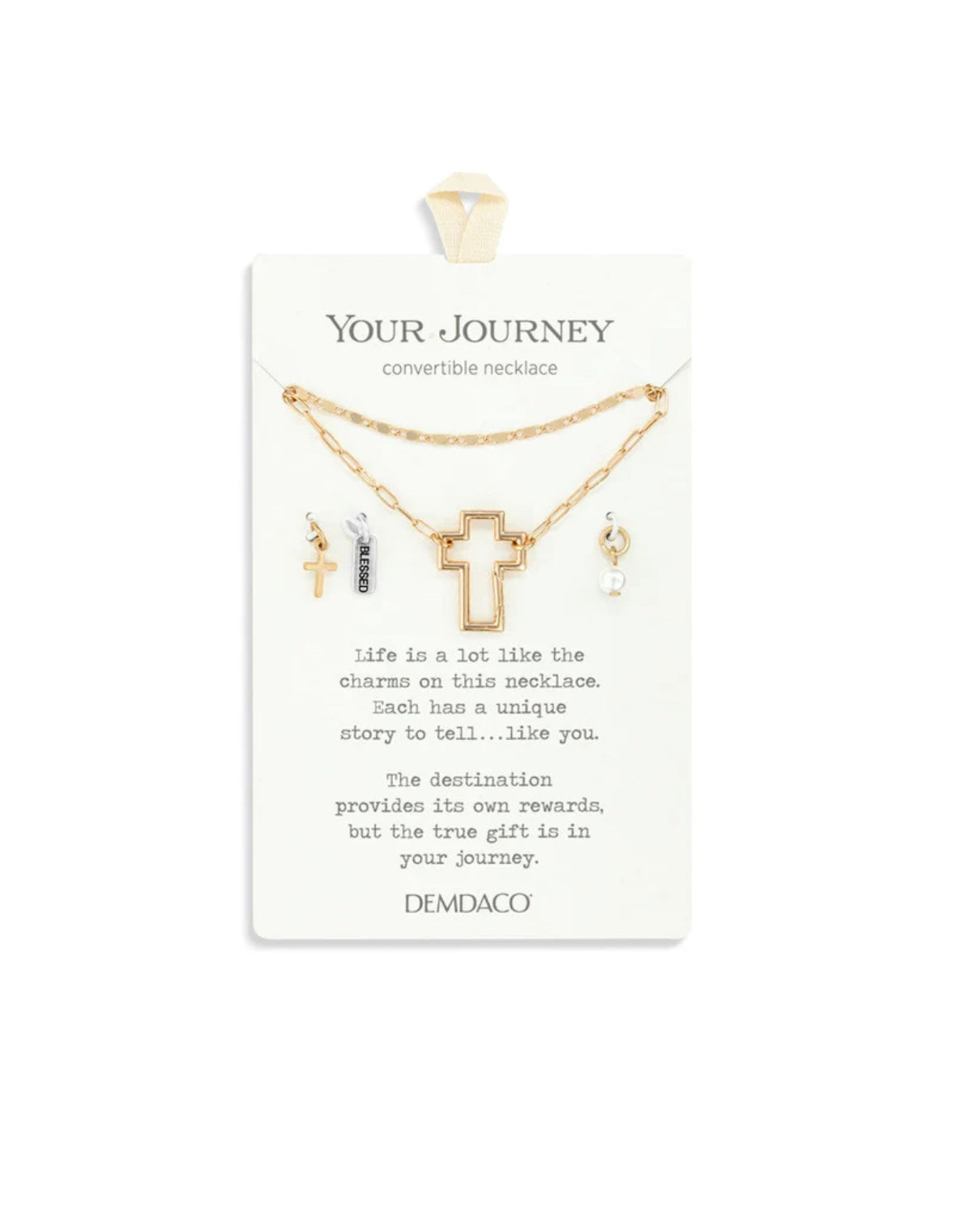 Your Journey convertible charm necklace