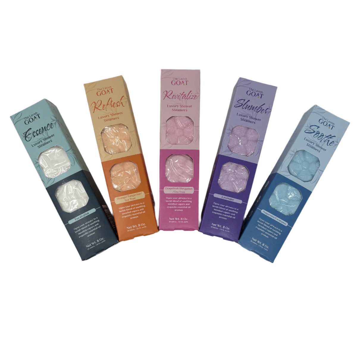 Luxury Shower Steamer 8 Pack