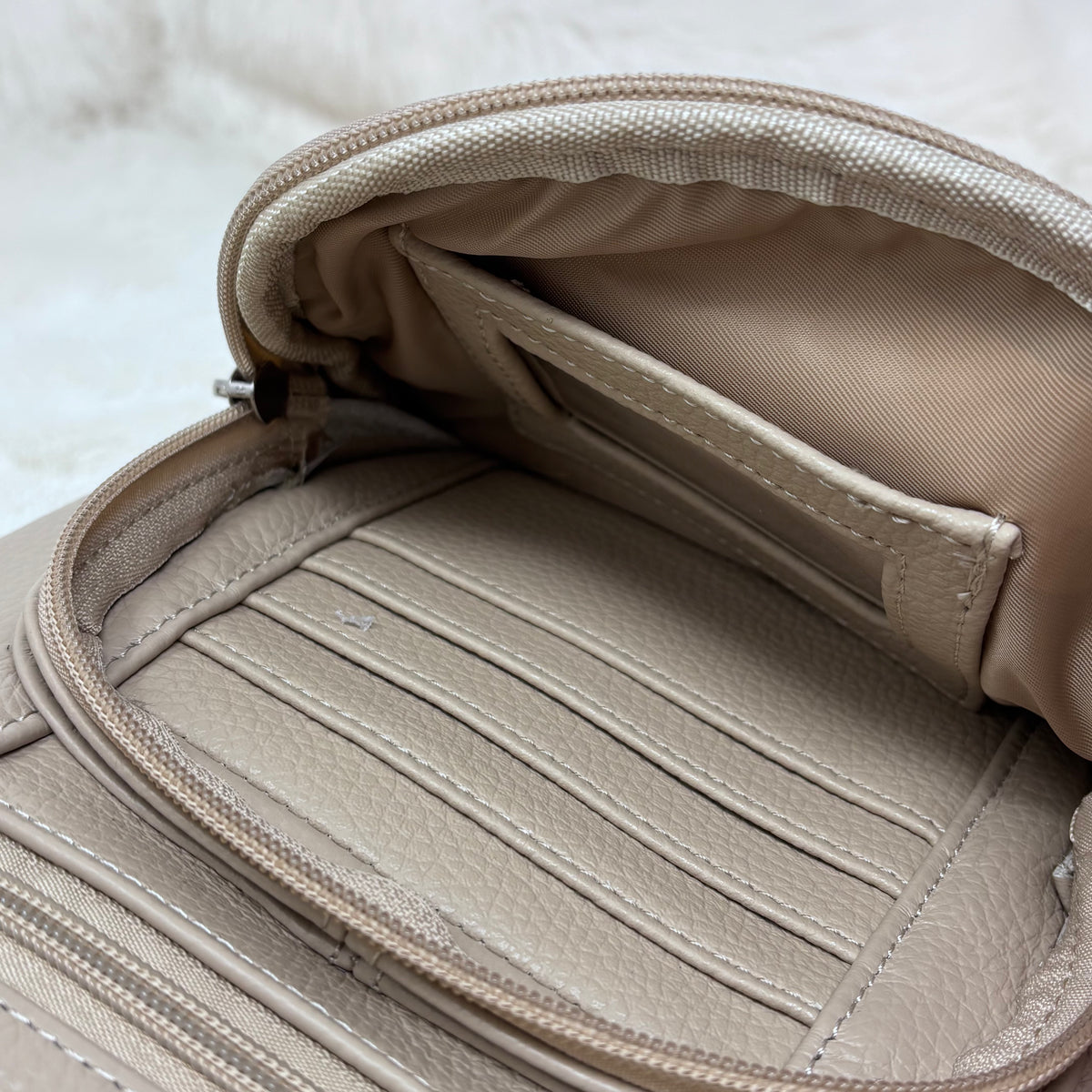 Leather Crossbody On the Go Bag