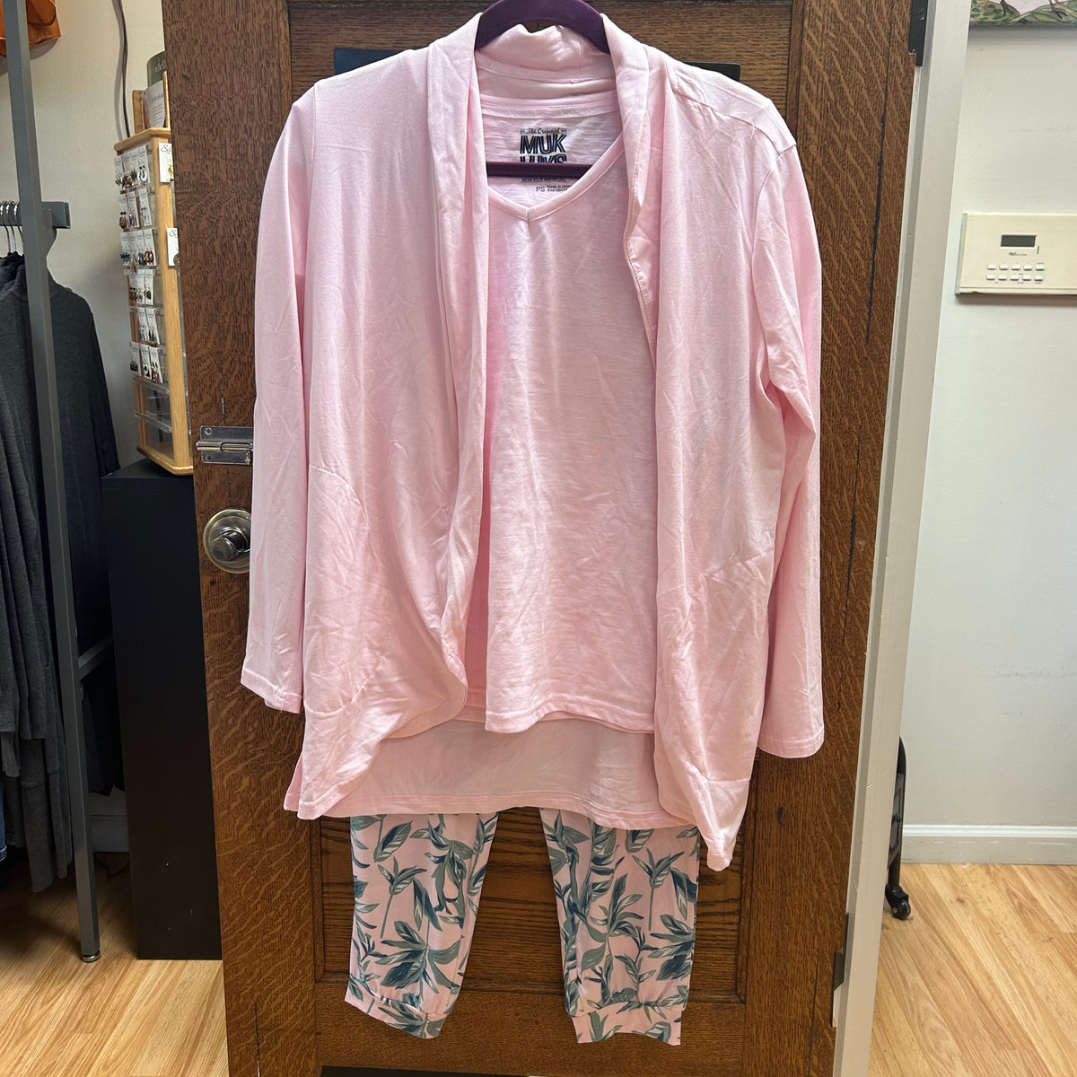 Pink 3pc Set Pajamas