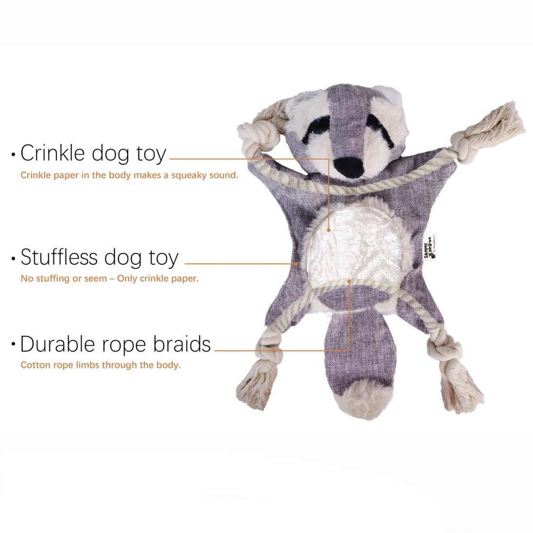 Sammy Brown Doggie Chew Toy