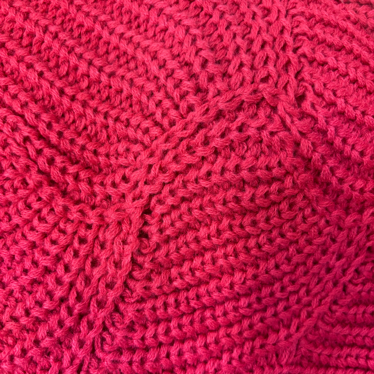 Dolman Sleeve Cable Knit Sweater O/S