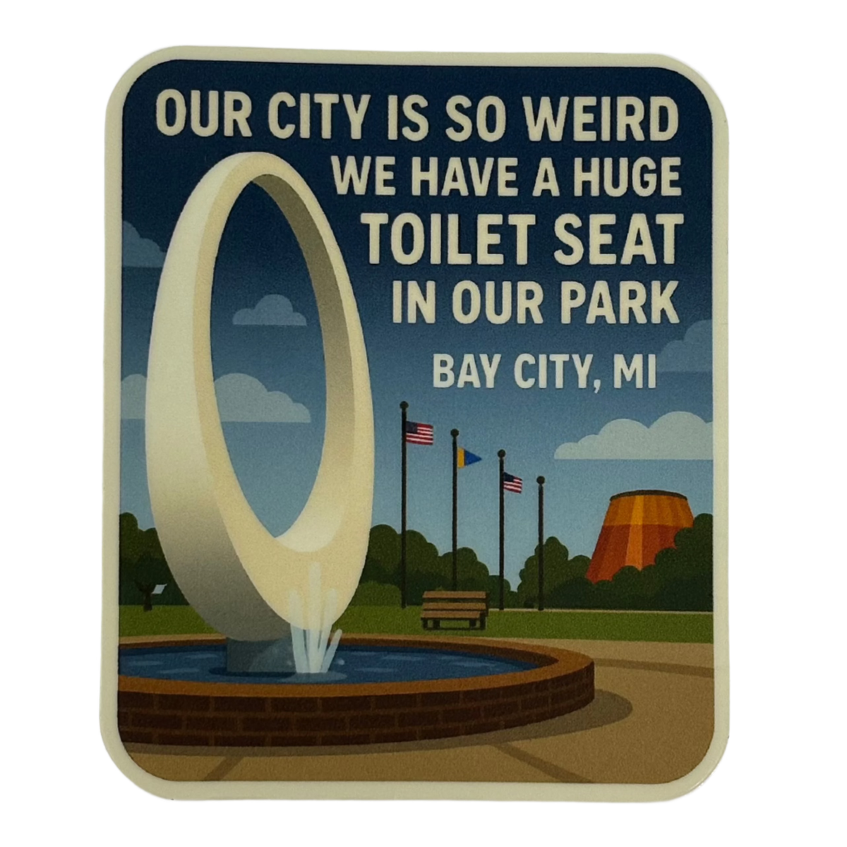 Bay City Sticker