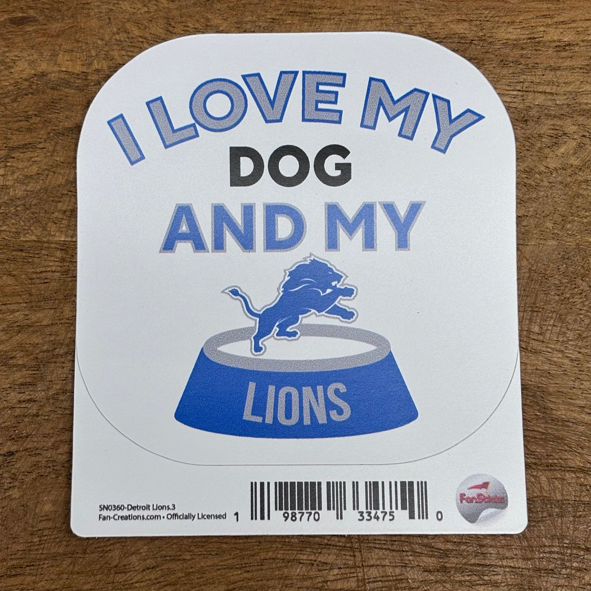 Detroit Lions Sticker
